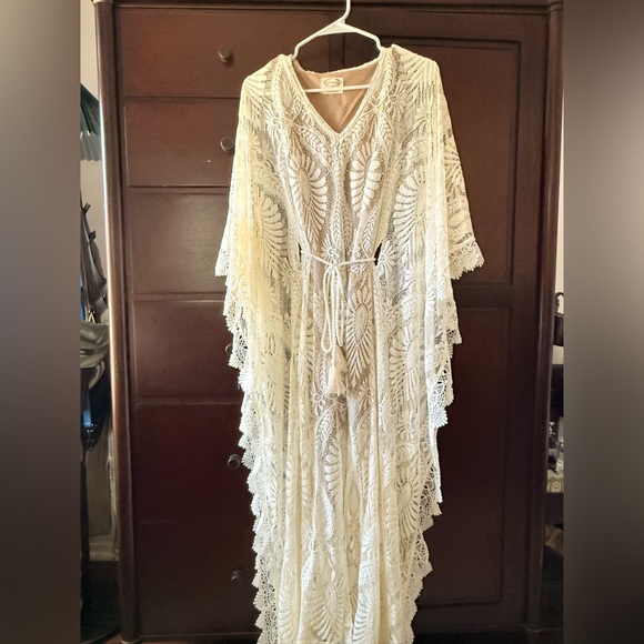 JOYFOLIE | Aluma Kaftan in Gardenia in XS - Picture 4 of 5